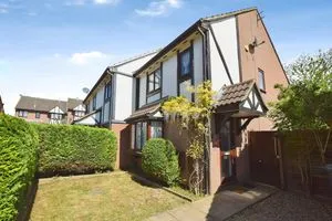 Grade II listed cottage on Brook Lane, Harrold Village